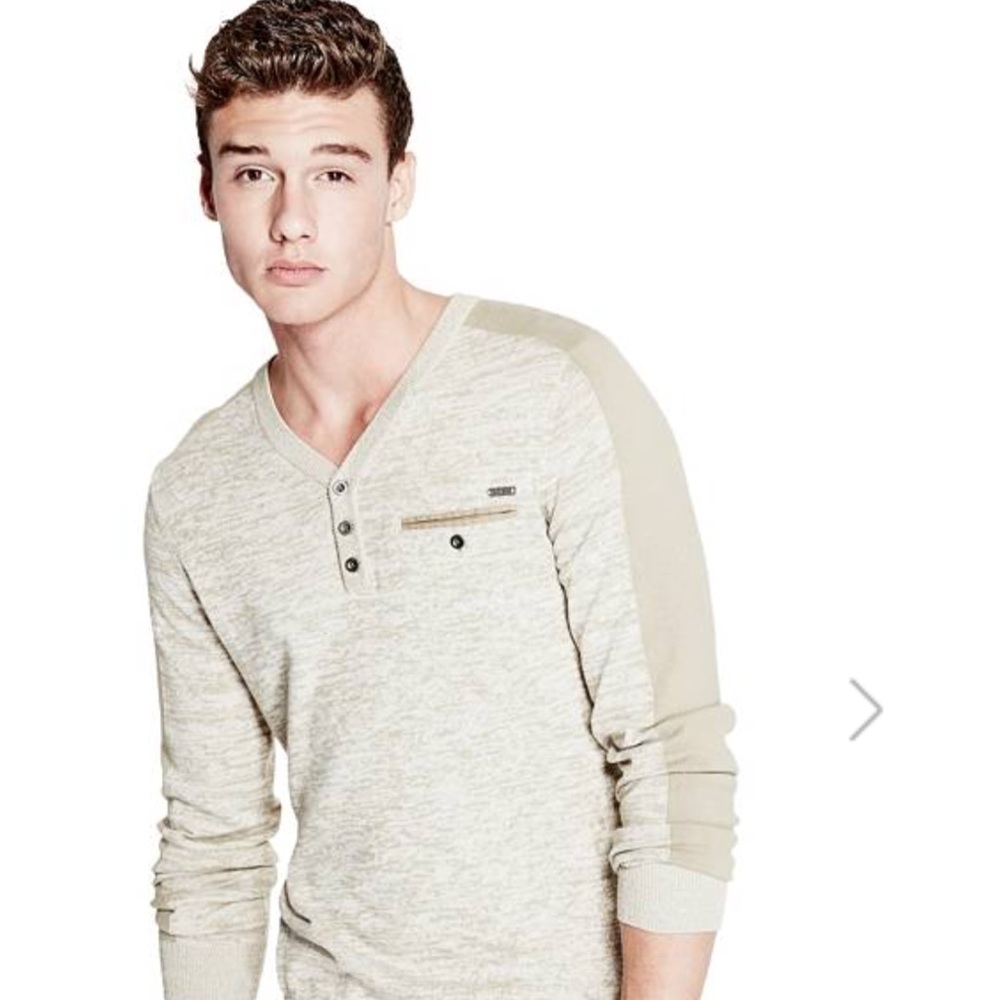 Guess Slit Neck Sweater