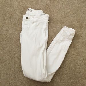 Hollister white jeans!