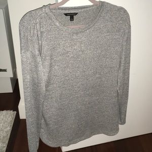 Comfy gray Banana Republic long sleeve