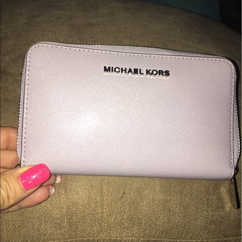 Authentic MK J/S travel multifunction phone wallet