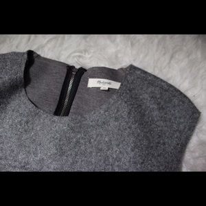 Madewell Side-zip sweater