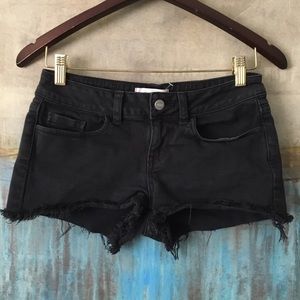 Victorias Secret Pink Cheeky Shorts Size 0 Black