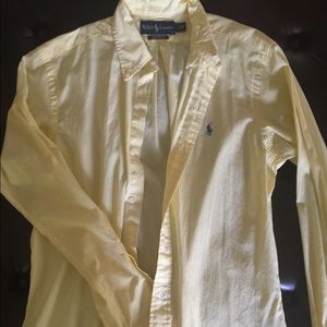 Men's Custom Fit Long Sleeve Button Down