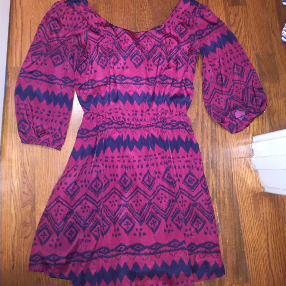 bow back dress