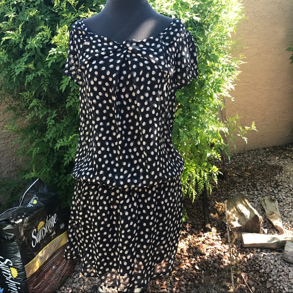 Zara Elastic Waist Dress