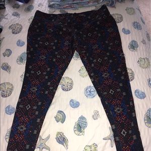 Stretchy exercise pants