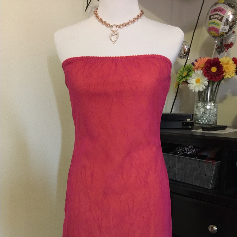 Guess strapless dress