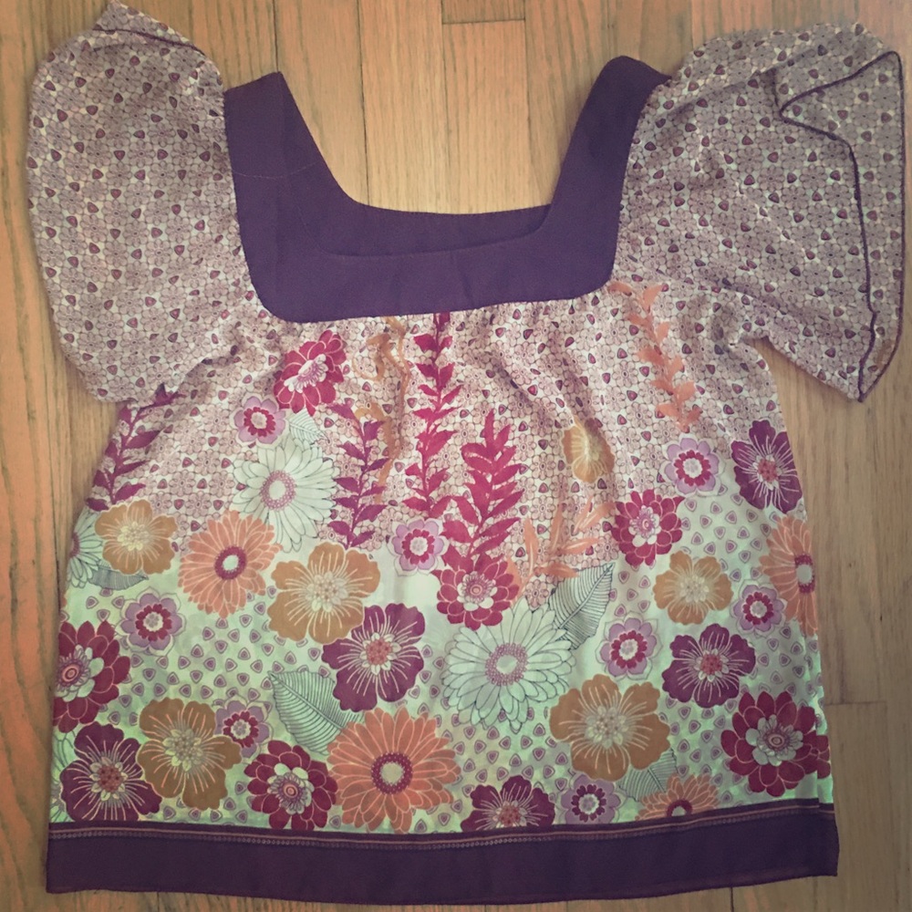 Maroon blouse size small