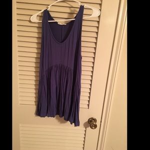Blue peplum dress!