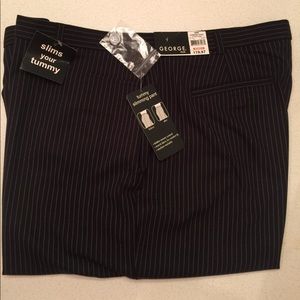 NWT George plus pinstripe trouser
