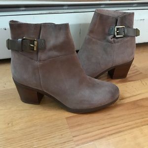 PRICE DROP*** Franco Sarto brown suede booties