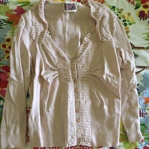 Anthropologie detailed sweater