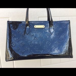 Louis Vuitton Amarante Monogram Vernis Wilshire