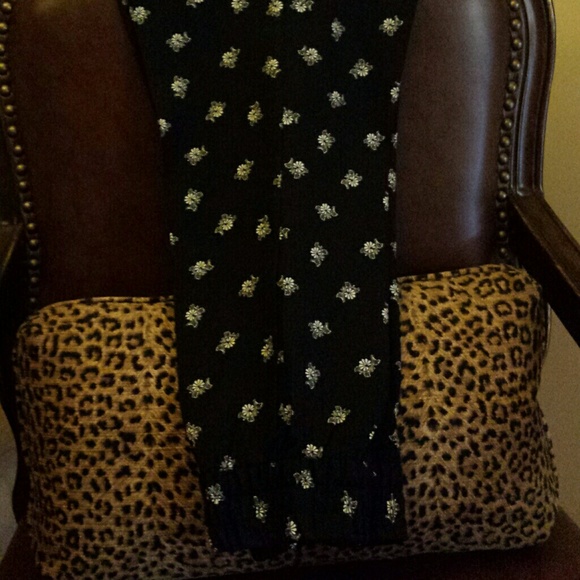 OLD NAVY Jogger, BLK & WHT Cotton Print Pants-M - Picture 1 of 5