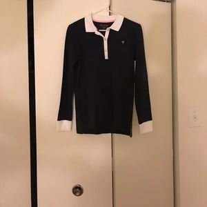 New Lilly Pulitzer long sleeve polo Small