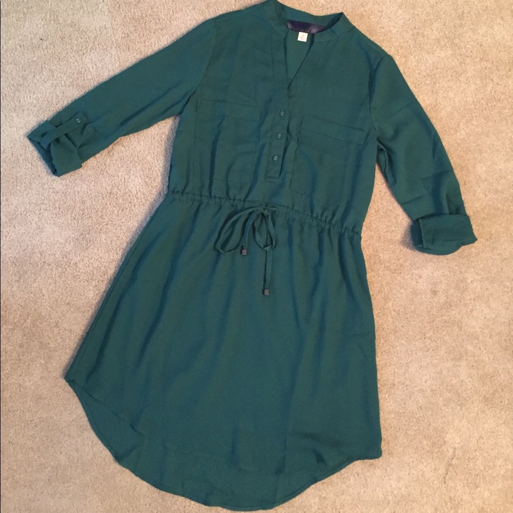 Green dress