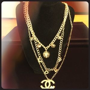Chanel "LOVE" necklace