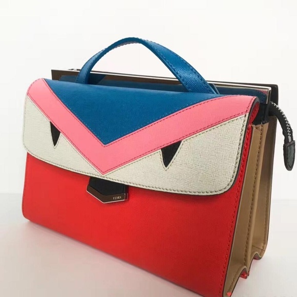 SOLD! Authentic Fendi Monster Demi Jour Crossbody - Picture 2 of 8