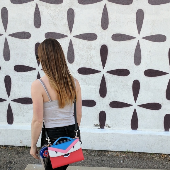 SOLD! Authentic Fendi Monster Demi Jour Crossbody - Picture 6 of 8