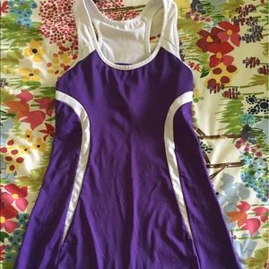Purple tennis dress