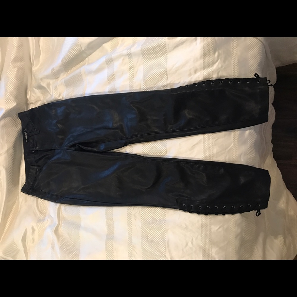 Leather pants