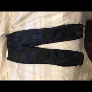 Leather pants