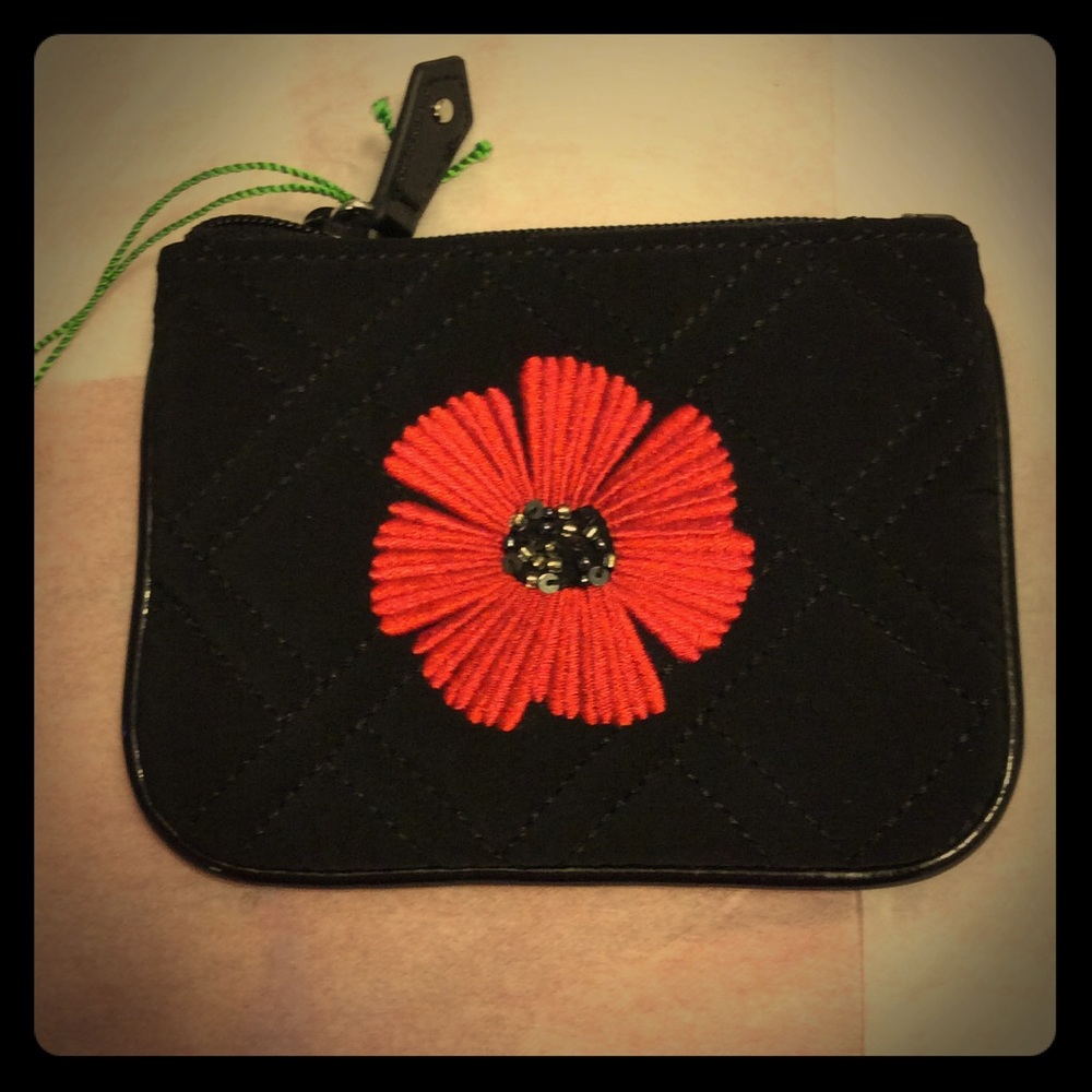 New Vera Bradley Celebration Coin Purse: blossom