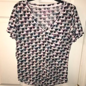 Aeropostale Sunglasses Pocket Tee