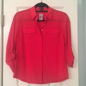 NWT! Ann Taylor Button Down!