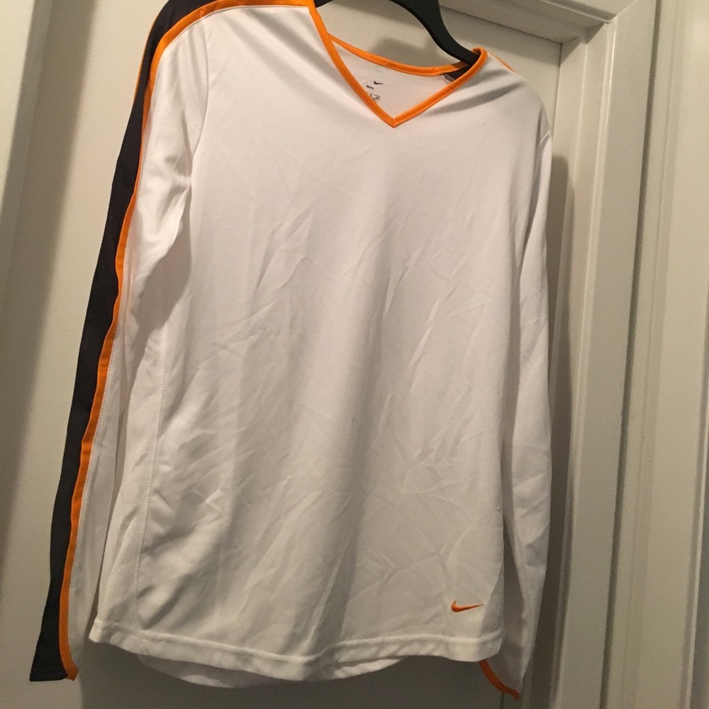 Long sleeved dri-fit athletic shirt
