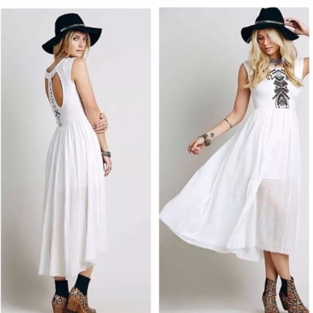 Free People "toosaloosa" maxi dress