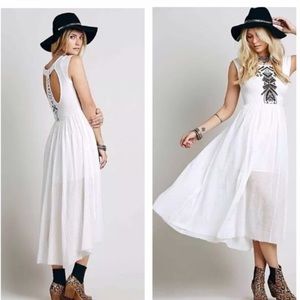 Free People "toosaloosa" maxi dress