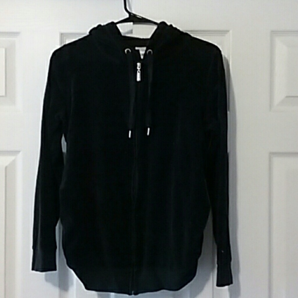 Price to sell!!! Black velour maternity jacket