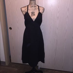 NWT Want! Black halter dress