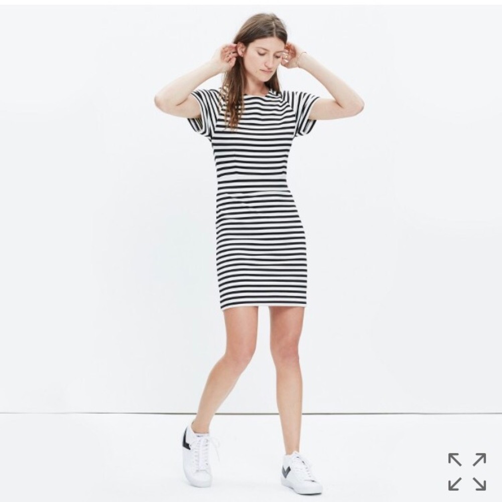 Madewell Striped Biennial Dress