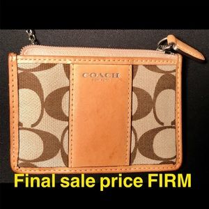 COACH MINI SKINNY ID CASE