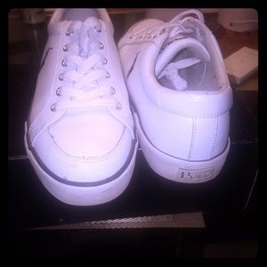 Leather low top Ralph Lauren Polo Sneakers