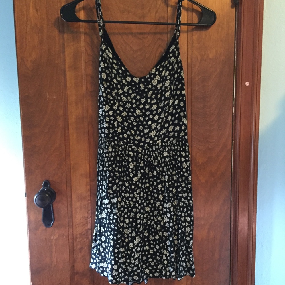 Flower pattern LA hearts dress