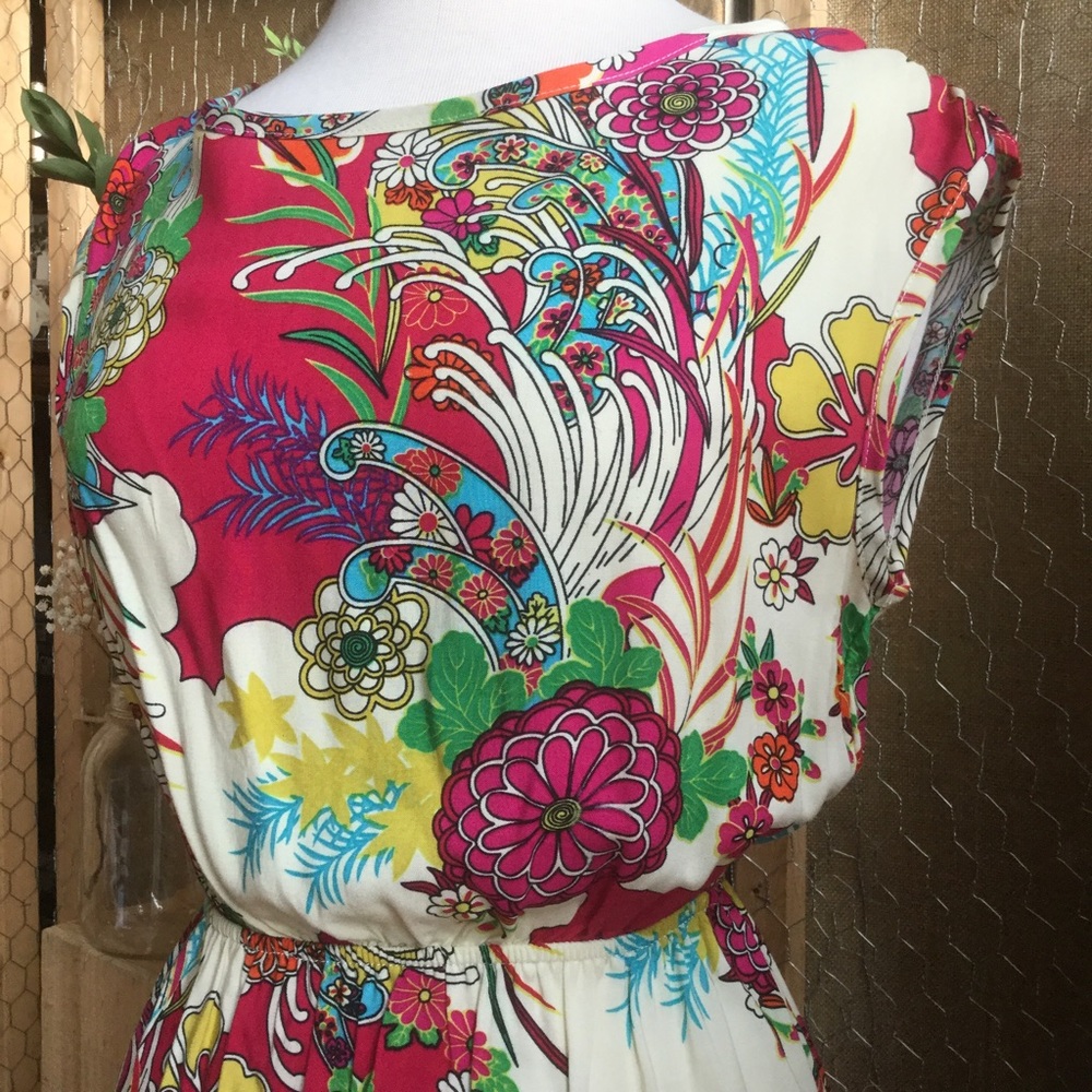 Floral High/Low Dress - Picture 3 of 3