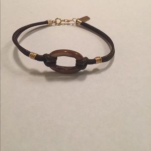 Simple brown bracelet, handmade!