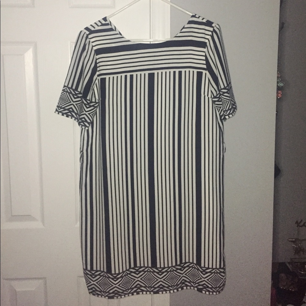 Black and White Dress