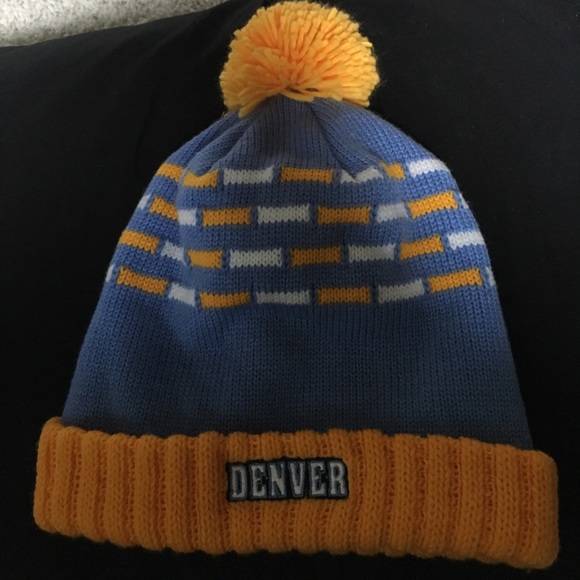 Denver Nuggets puff Beanie hat - Picture 2 of 2