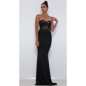 Abyss by Abby Black Lauder Gown