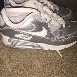 Silver Nike Air Max