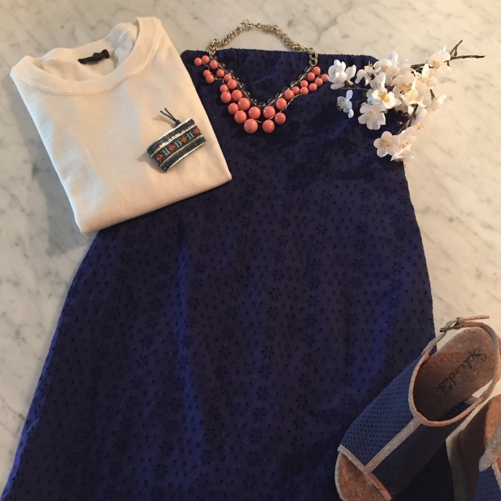 💙Host PickStrapless NWT Eyelet Adorable