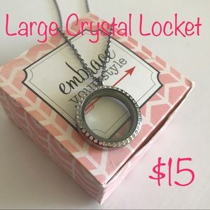 South Hill Designs Large Crystal Locket