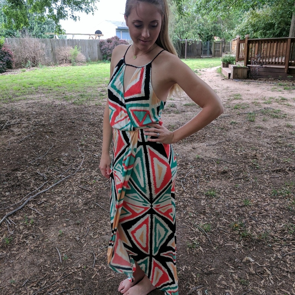 NWT Parker Havana Maxi Dress Size Small