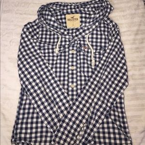 Hollister Hooded Shirt 💕