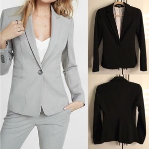 LIKE NEW Express black blazer sz 2