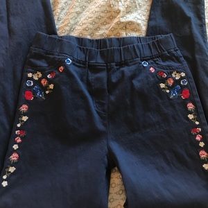 Umgee floral jeggings